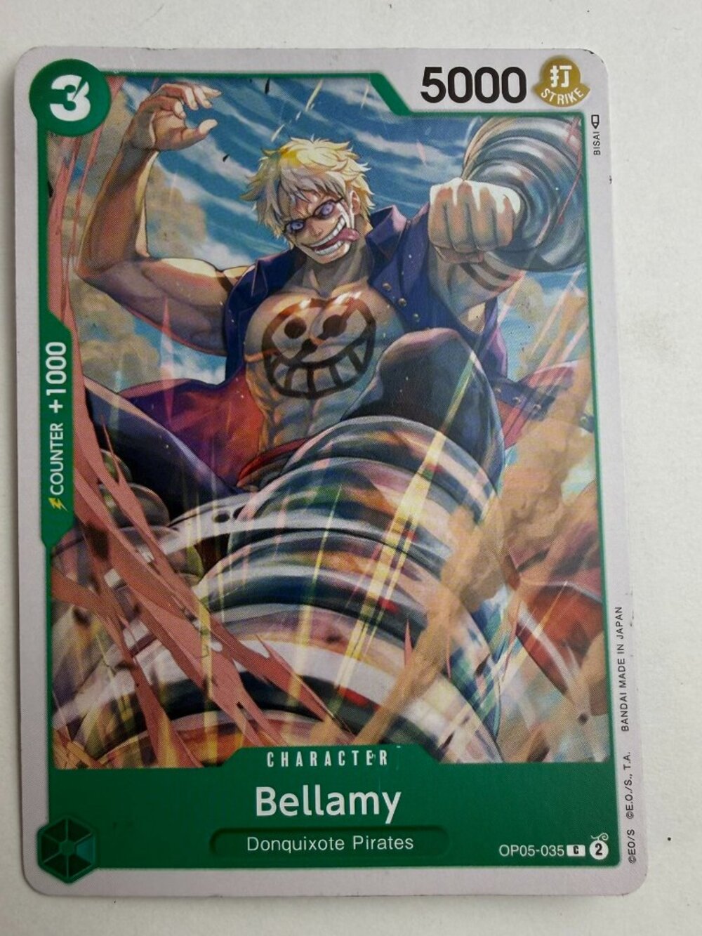 One Piece CCG Card Game ST05-035 Bellamy Donquixote Pirates